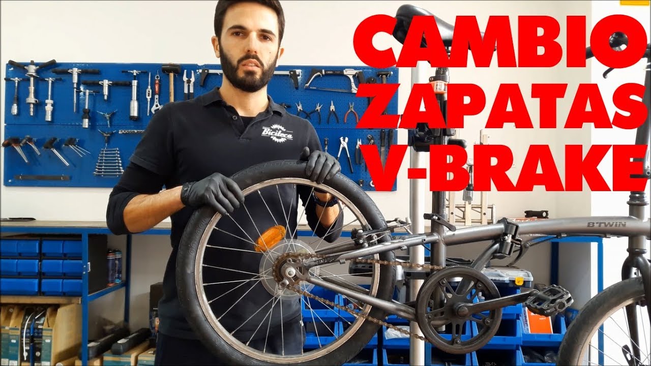 Cómo cambiar las zapatas de freno de bici V-brake