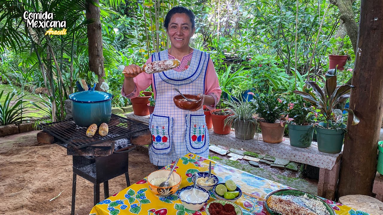 Botana Mexicana Esquites y Elotes Preparados