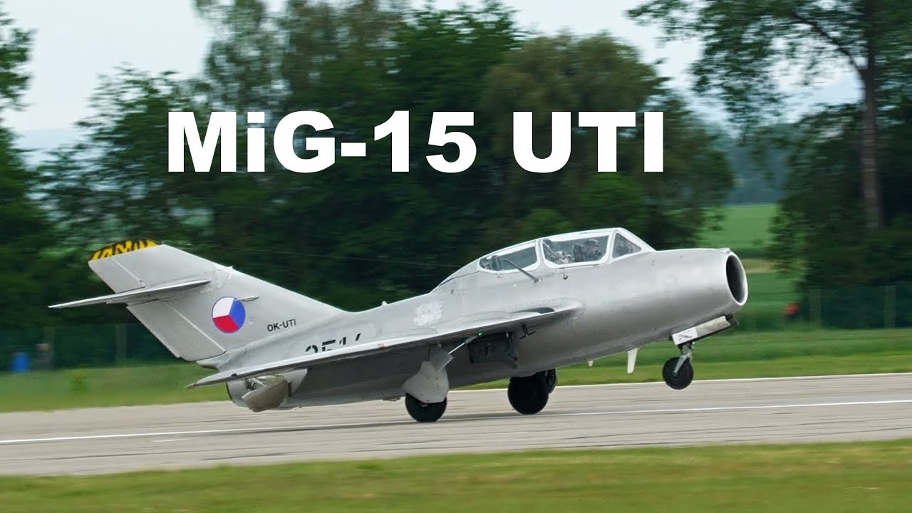 MiG-15 UTI | Pardubice Airshow 2022 | 4K