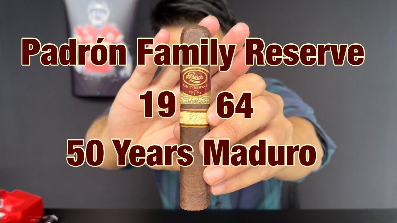 Padrón Family Reserve 1964 50 Years Maduro #review #viral #youtuber #cigars #luxury #video