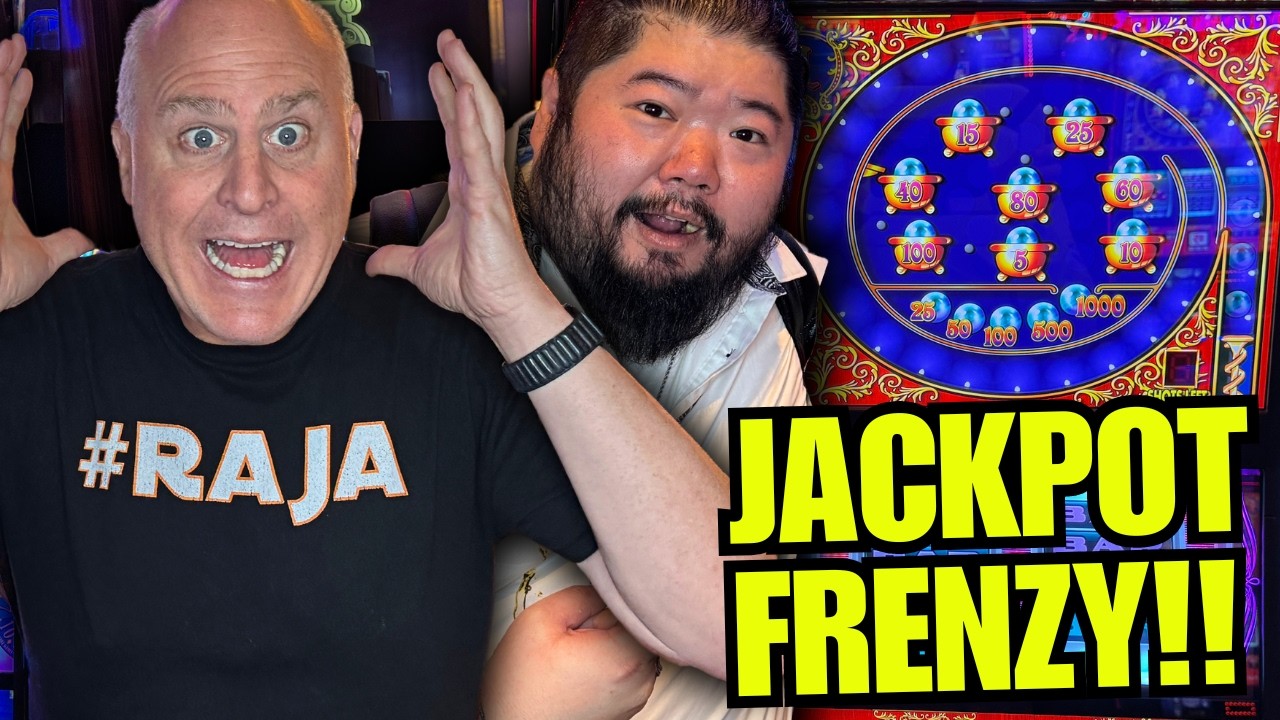 SCORING HUGE JACKPOTS ON EVERY PINBALL SLOT IN THE HIGH LIMIT ROOM!