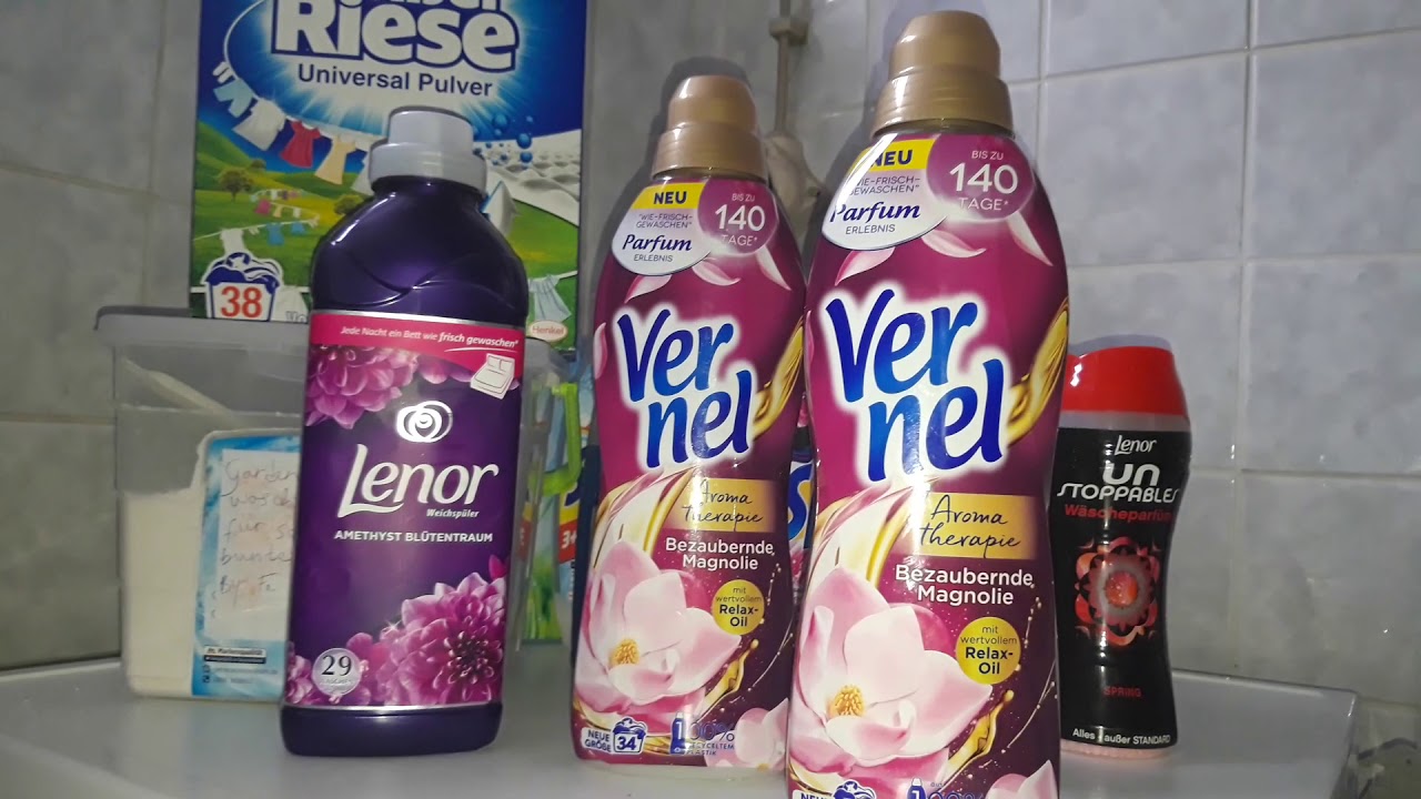 How We do Laundry in Germany / Henkel nmr 1 best laundry products 😍😍😍