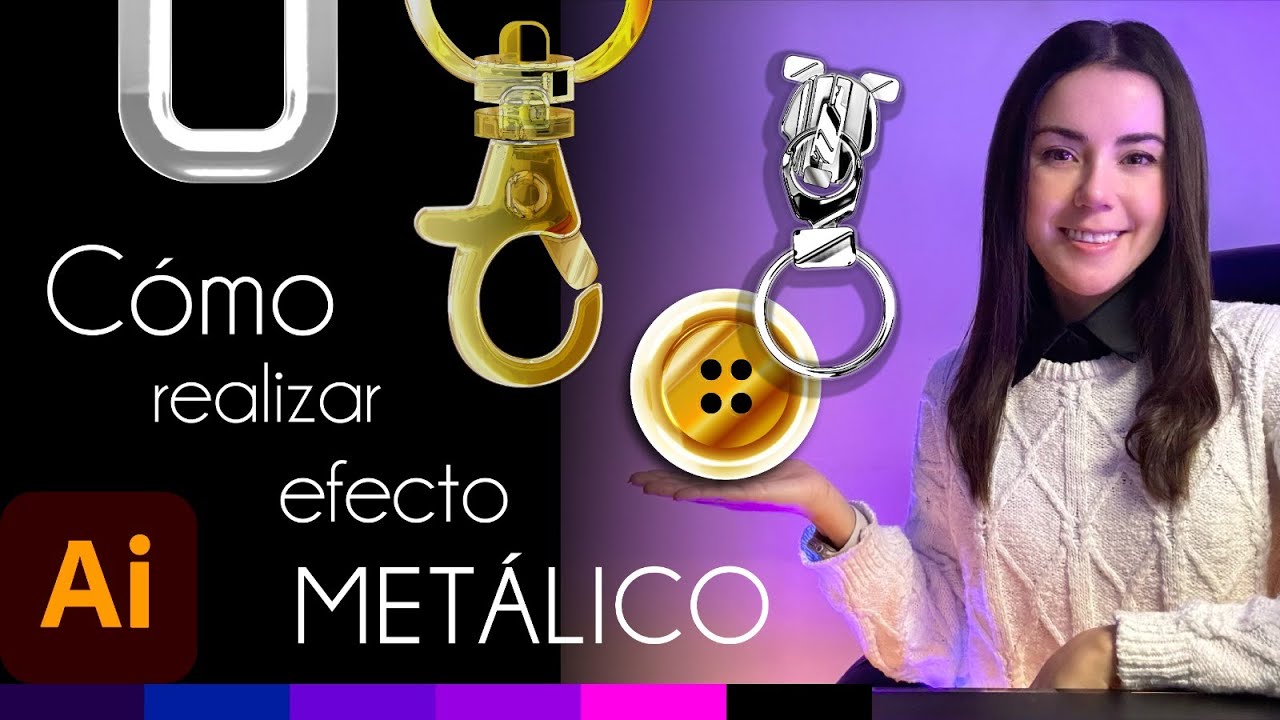 Cómo Hacer Efecto Metálico Illustrator