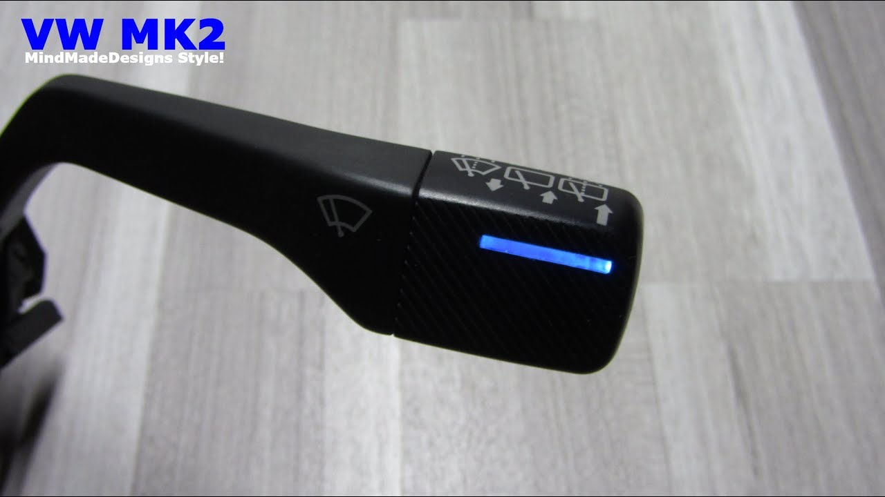 How to Install LED Lights in Your Golf or Jetta MK2 Steering Wheel Column Handles Switch
