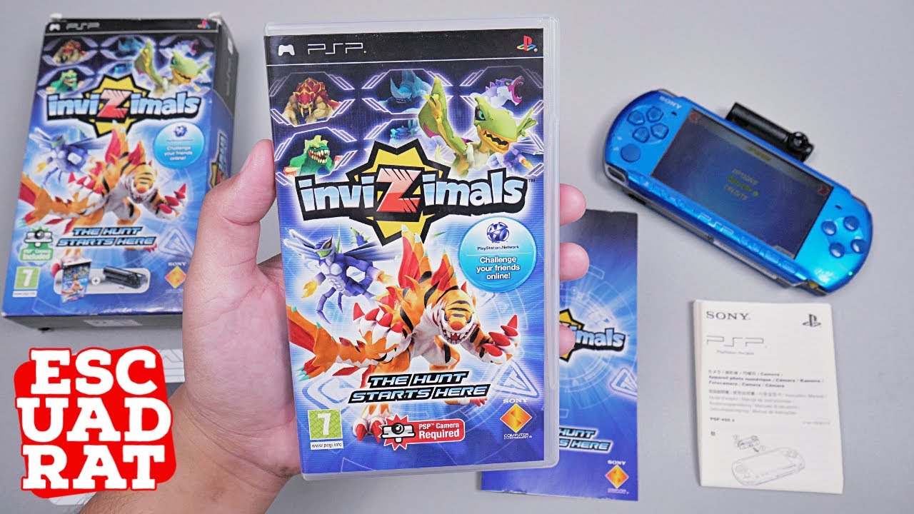 Invizimals PSP Indonesia, Unboxing & Gameplay INVIZIMALS PSP Camera Games