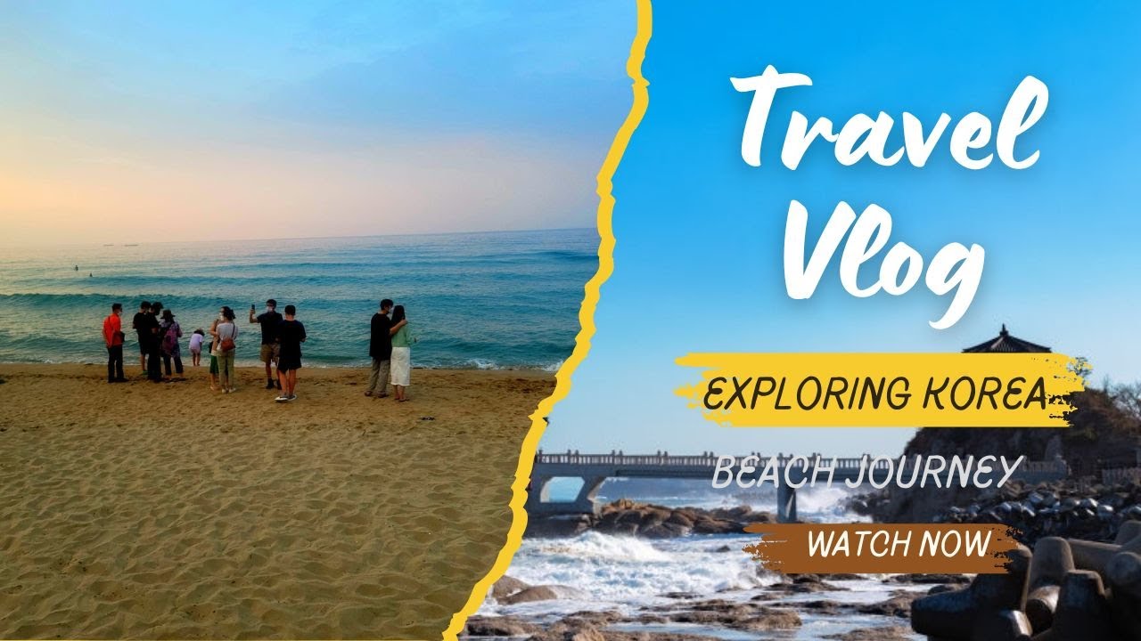 South Korea| Beach Journey #trend #asiancountry #seoulview #viralvideo #trend #travel #southkorea