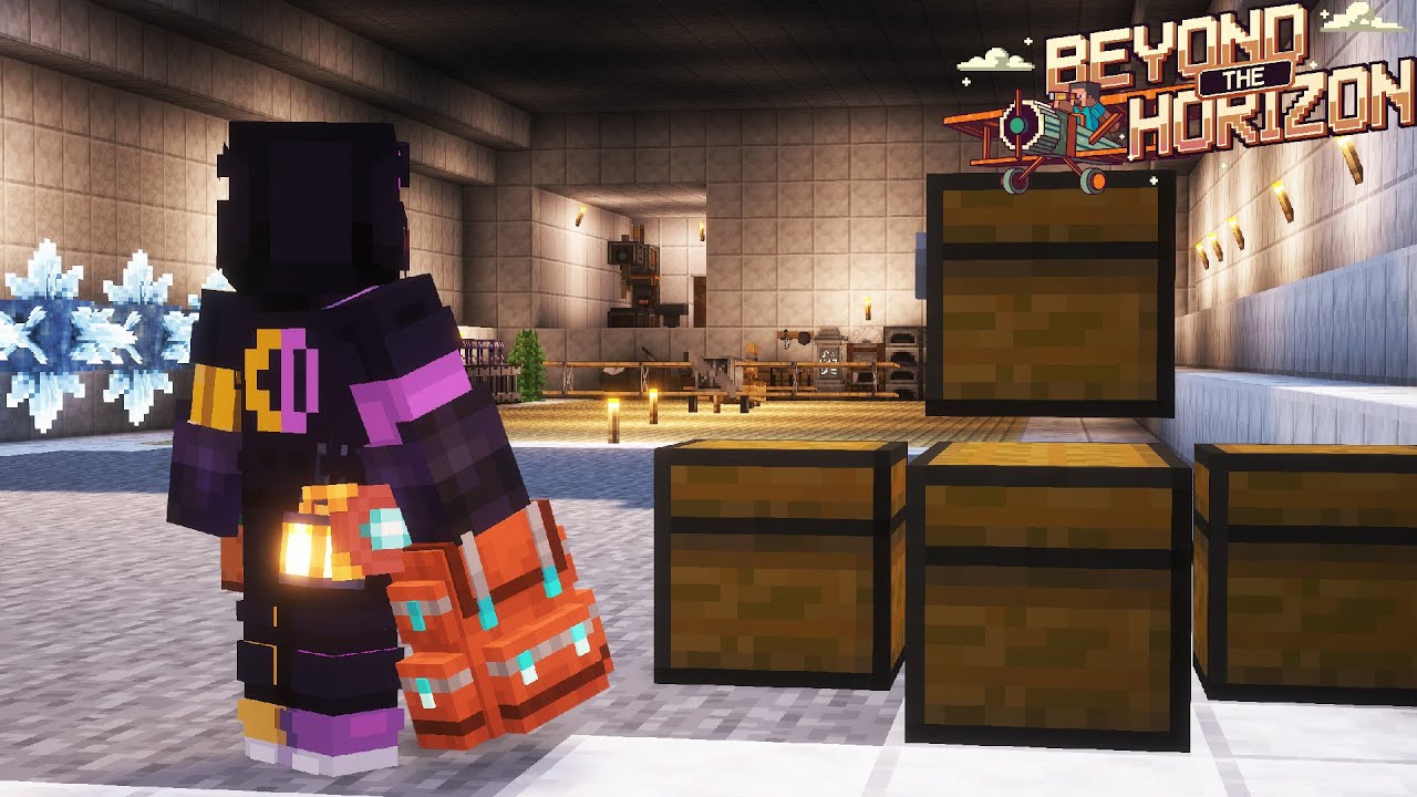 Im Moving Out Of My Minecraft Garage - Beyond the Horizon