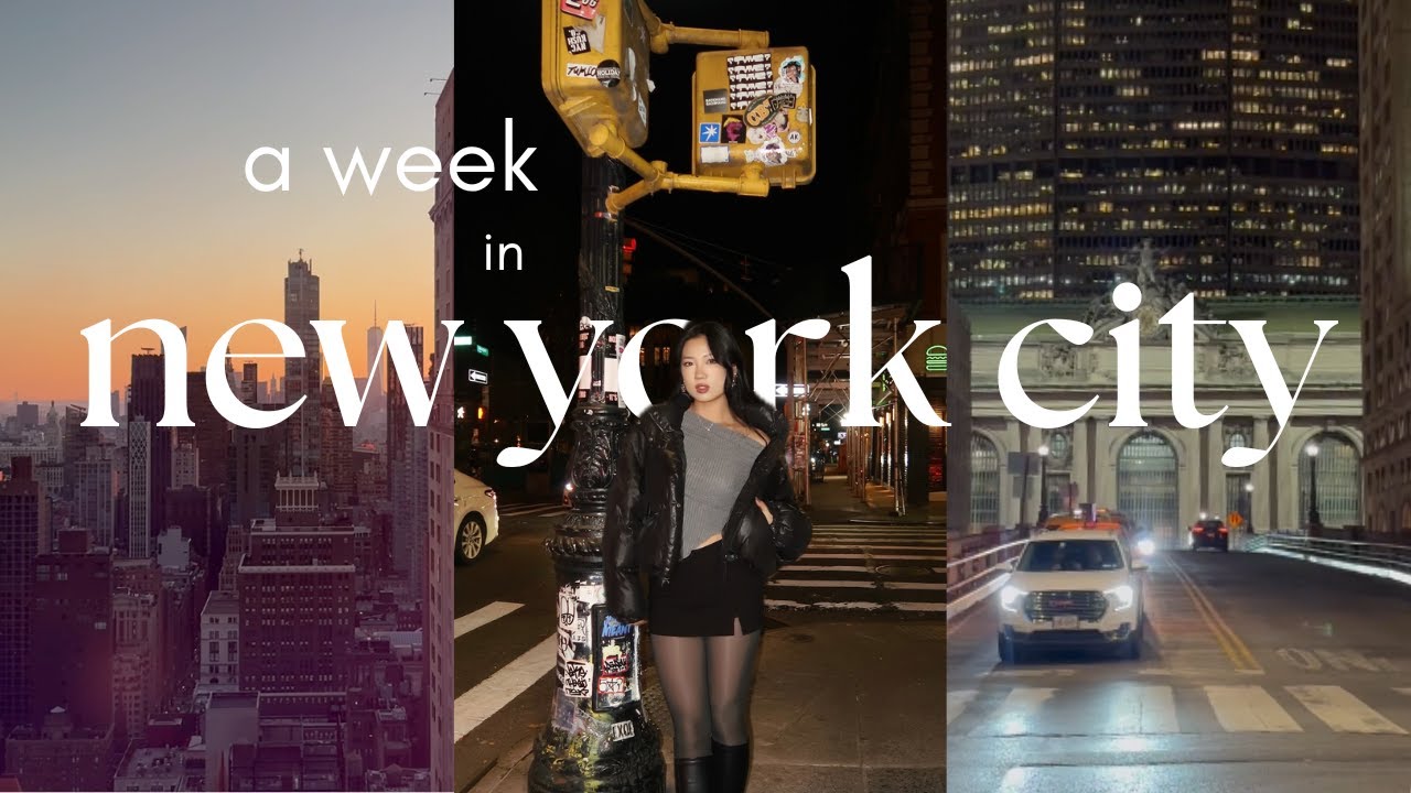 a corporate week in my life in NYC 🏙️🚕
