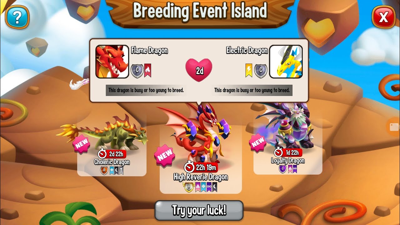 Dragon City:How to Breed High Reverie Dragon in Dragon City!!(Heroic Dragon)