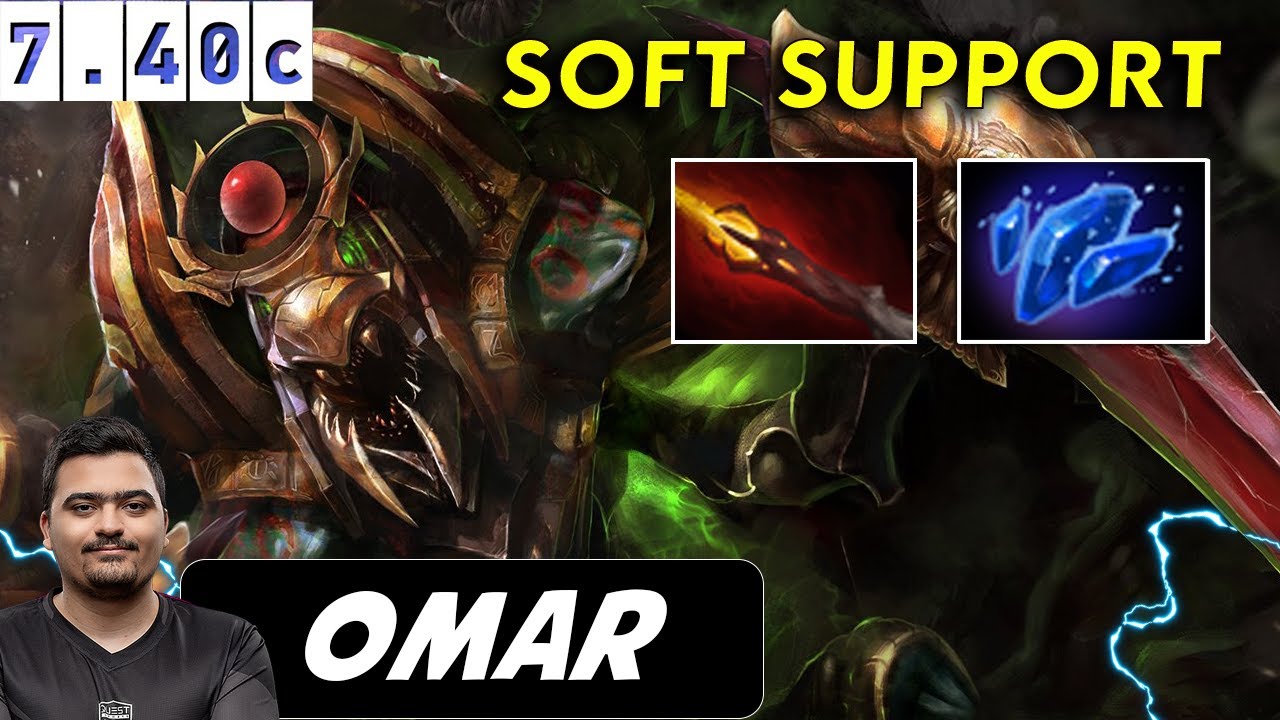 Omar Nyx Assassin Soft Support - Dota 2 Patch 7.40c Pro Player Full Gameplay