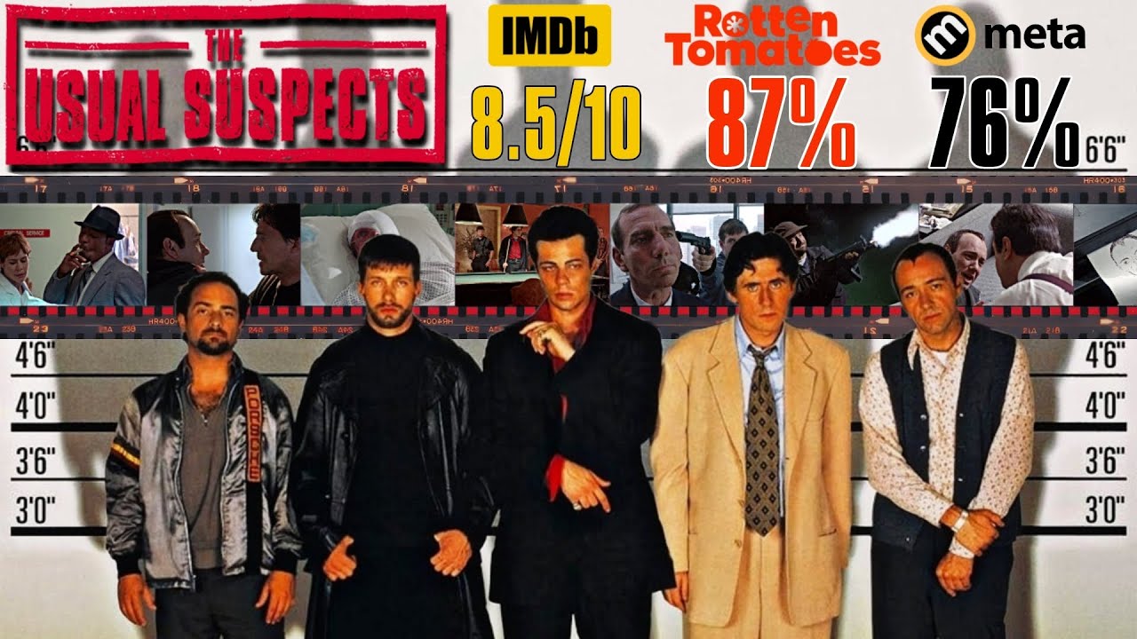 The Usual Suspects (1995) Bryan Singer - Soundtracks: Main Theme, Quote, Storyline, Shots.