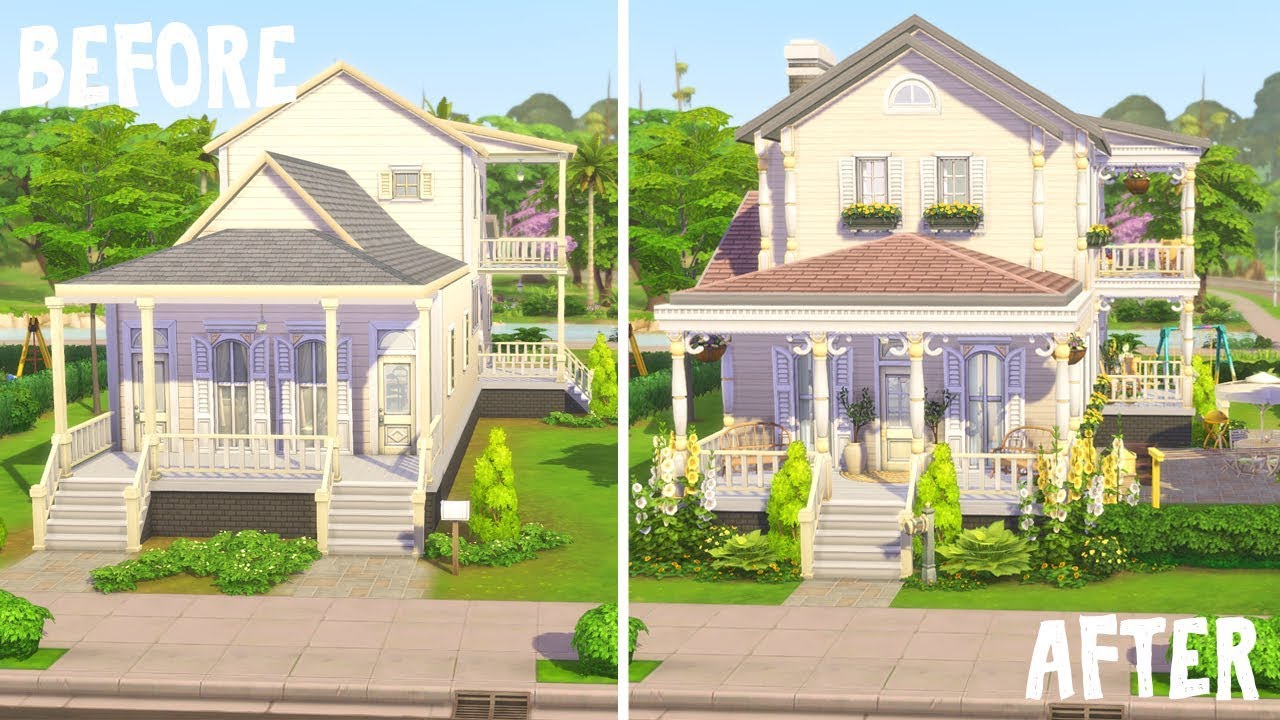 Riverside Roost \\ Реновация EA || The Sims 4: Скоростное строительство