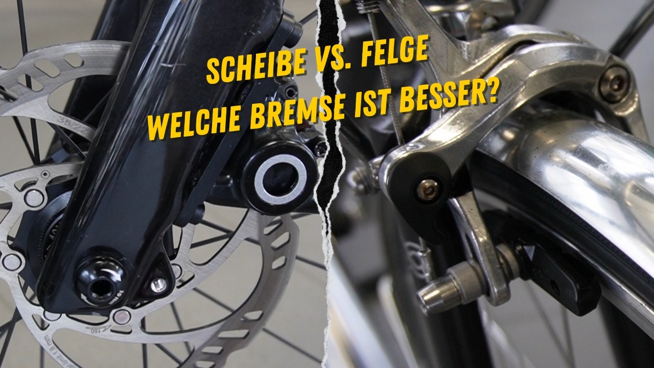 Felgenbremse vs. Scheibenbremse - Welche ist die bessere Wahl?