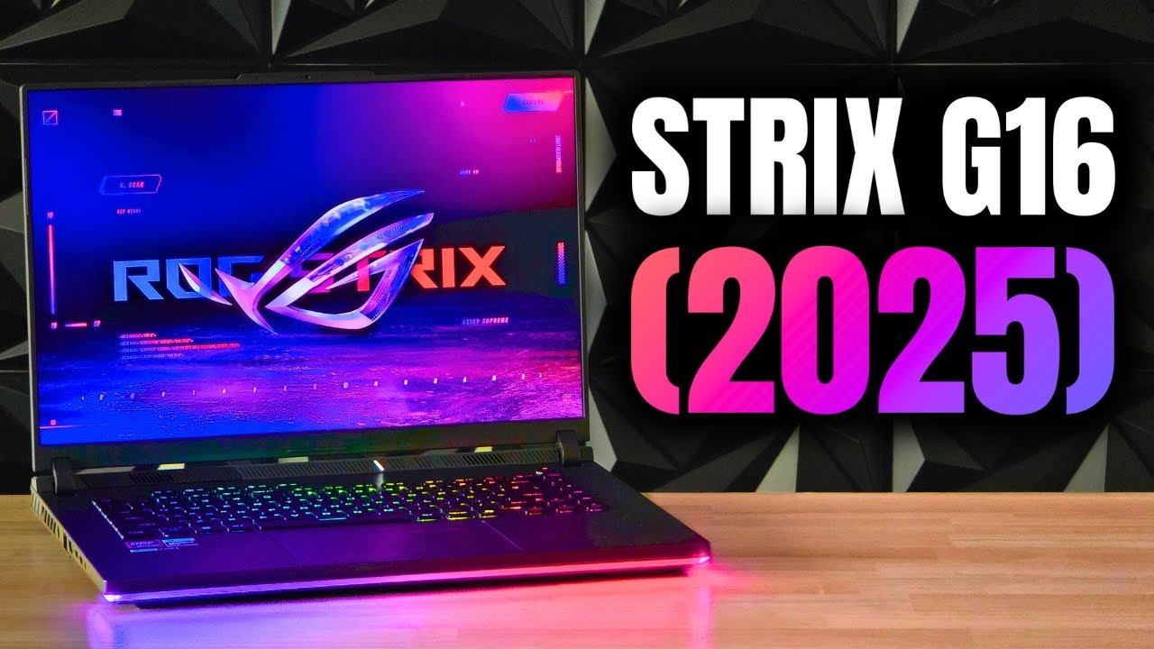 The FASTEST CPU in a Laptop! - STRIX G16 (2025) REVIEW [Ryzen 9 9955HX3D Asus ROG Gaming Laptop]