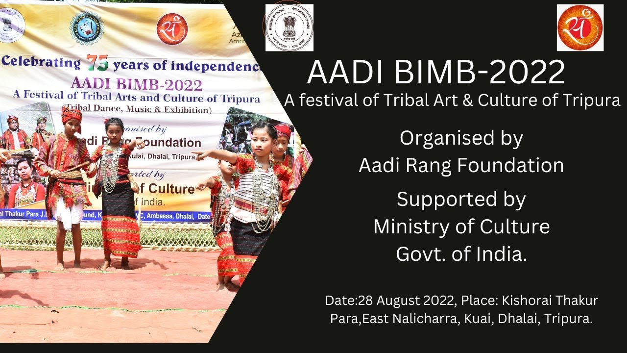 Lebang Bumani Dance, AADI BIMB-2022 by Aadi Rang Foundation , Supported by Ministry of Culture.
