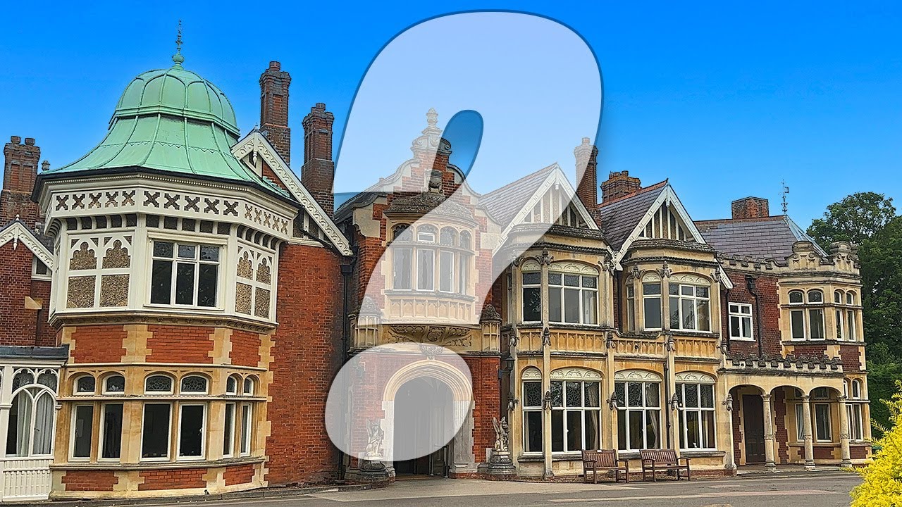 Home of WW2 UK  Code Breakers | Full Tour Inside Bletchley Park Mansion 4K