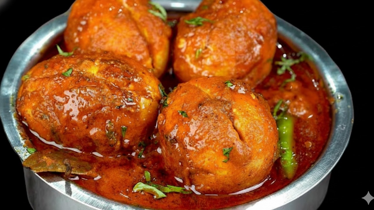होटल वाली अंडा करी बिना किसी स्पेशल मसाले के | Egg Curry Recipe | Spicy Anda Masala | Anda Curry