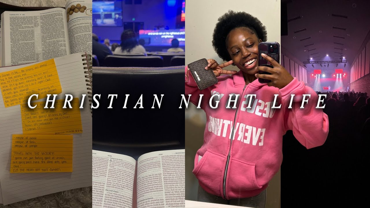 CHRISTIAN NIGHT LIFE † | bible study, fellowship, godly community, vlogmas day 9