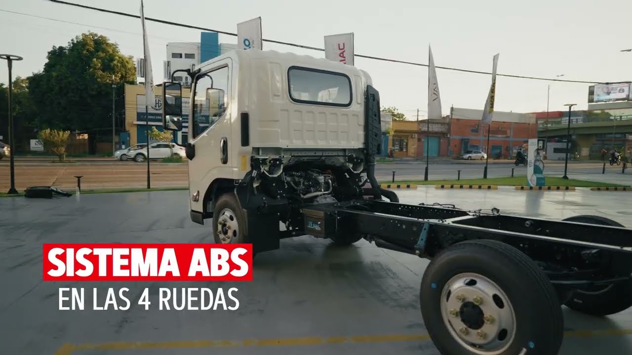 Nuevo JMC N822 3,2 toneladas: el utilitario que se adapta a tu negocio