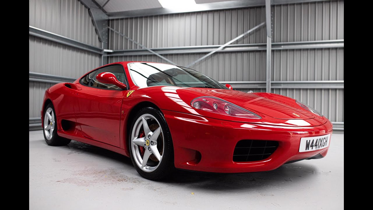 Ferrari Modena 360 back from AV Engineering after Engine tuning / Re-mapping