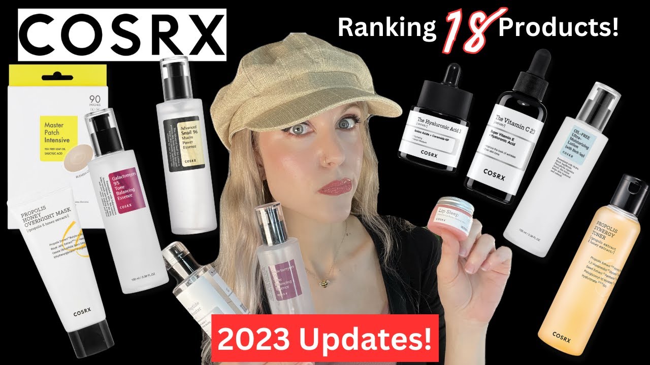 COSRX: Рейтинг 18 продуктов от лучшего к худшему! (версия 2023 года)