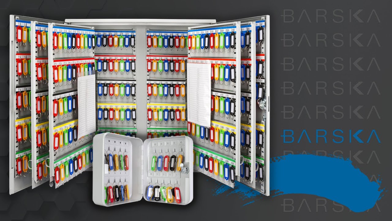 Lockable Key Cabinets by Barska