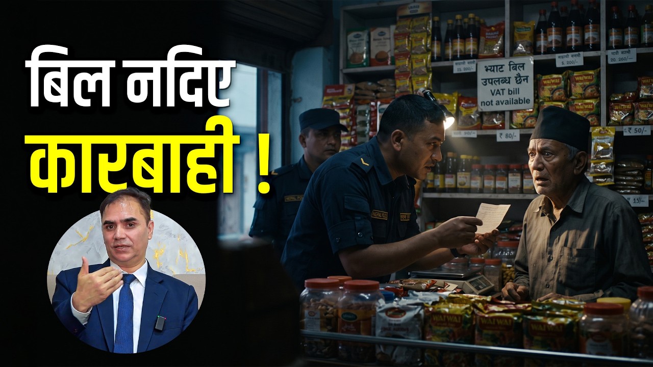 बिल लिँदा पुरस्कार, नदिनेलाई कारबा'ही। AI In Nepal's Tax System