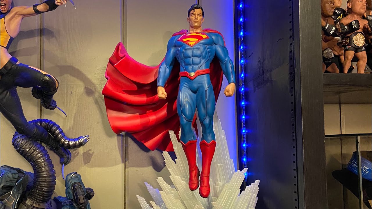 XM Studios Superman Rebirth 1/6 scale unboxing and review