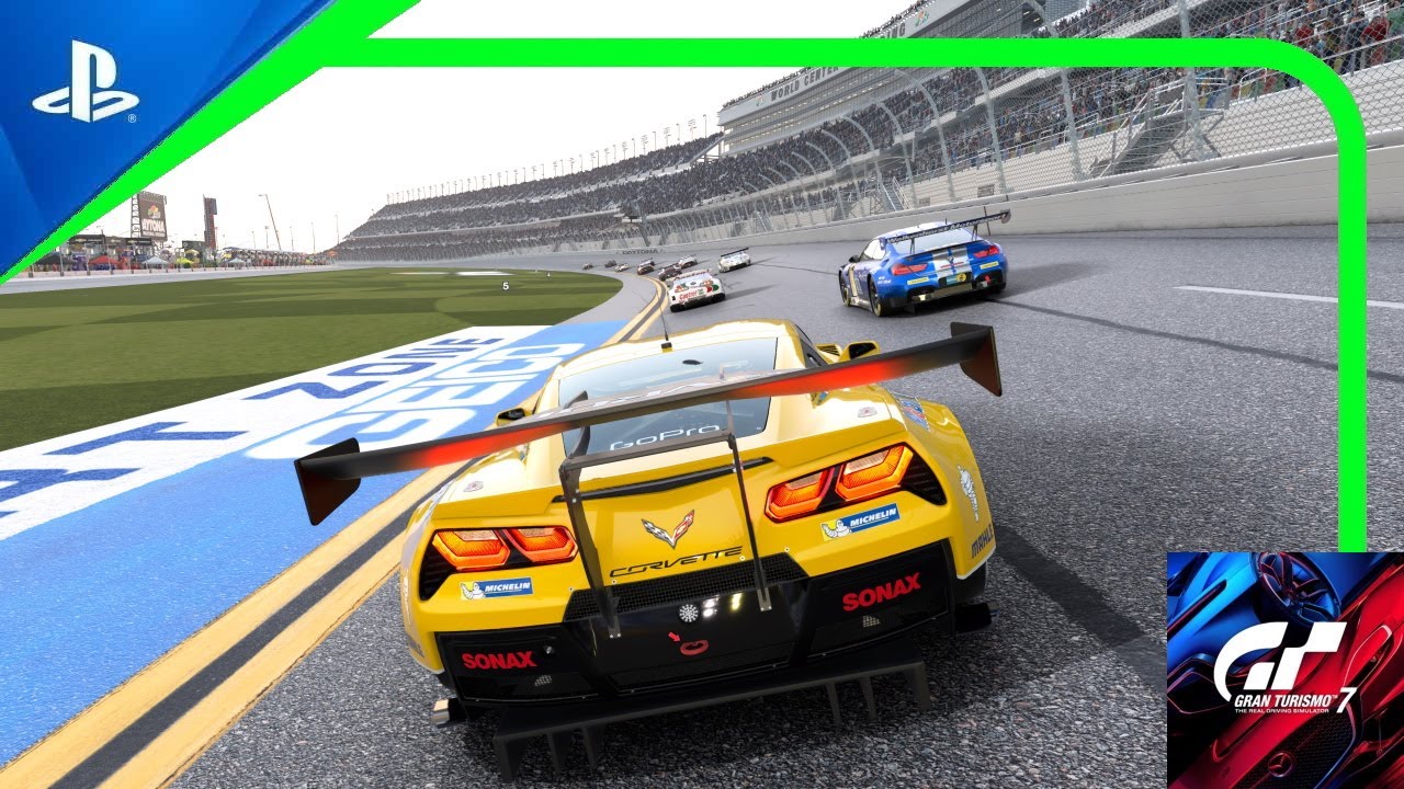 Gran Turismo 7 | Career | GT Cup Group 3 | Daytona Road Course | Chevrolet Corvette C7 Group 3