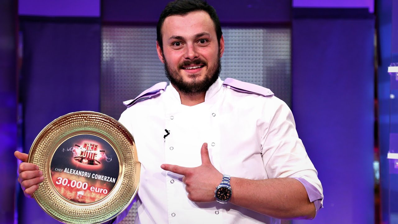 Alex Comerzan este învingătorul sezonului 7 de la Chefi la cuţite!