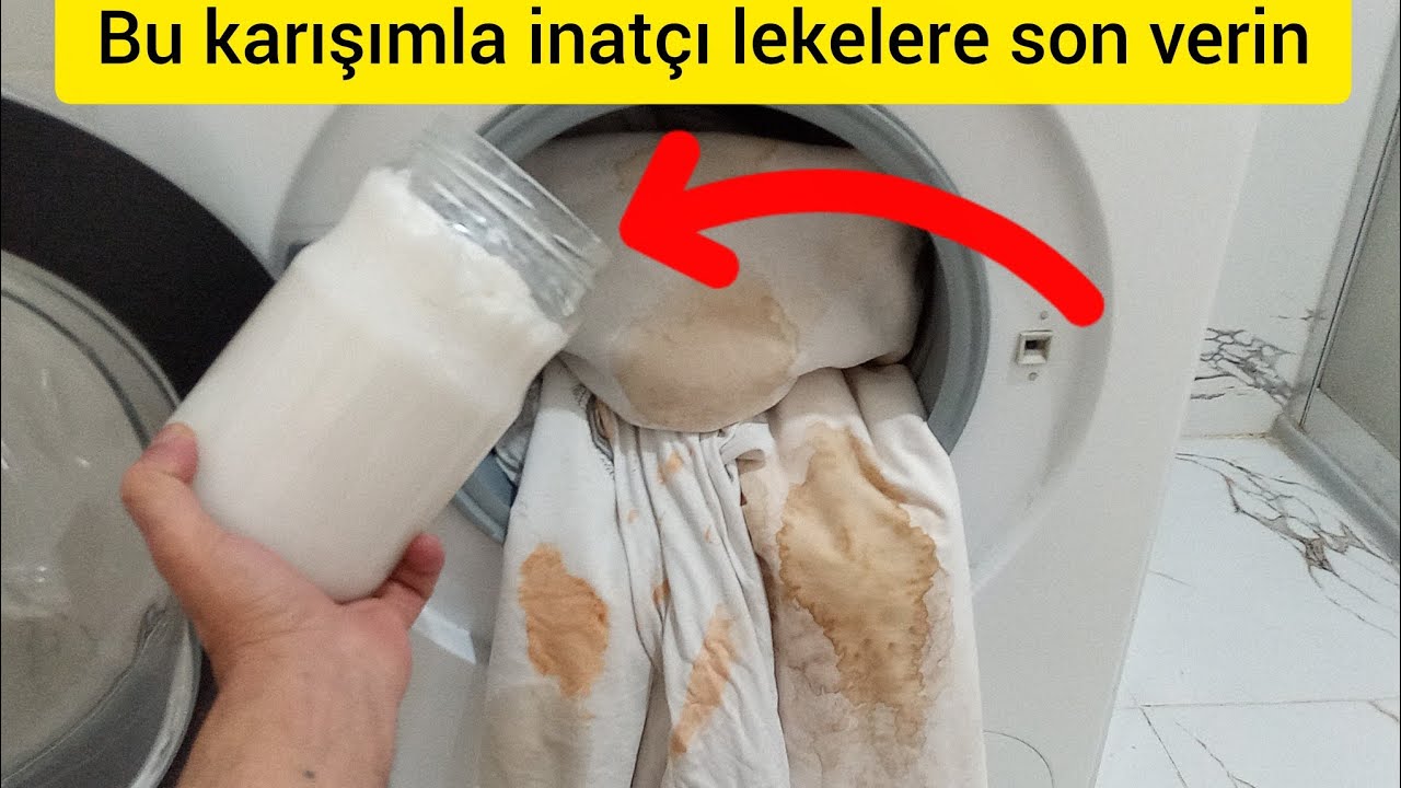 Kuru Temizlemeci  Sararan, Grileşen Beyaz Çamaşırların Bembeyaz Olması İçin Bu Karışımı Önerdi! 💁