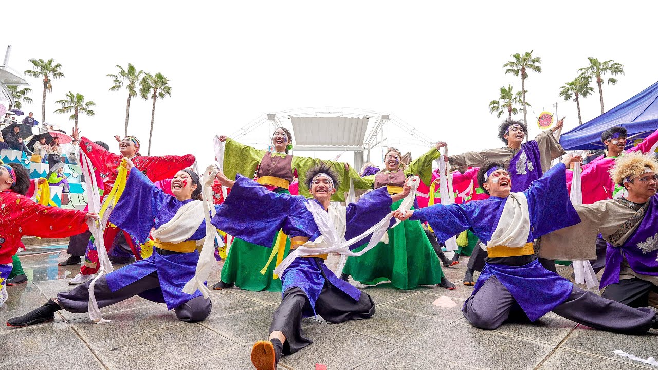 [4K] 大阪大学お祭りダンスサークル祭楽人 2025年度演舞『宝鳴る方へ（たかなるほうへ）』初披露　大阪ベイエリア祭Worldあぽろん 2025