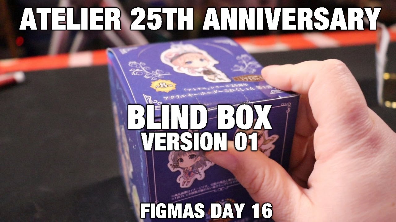 Серия ATELIER BLIND BOX 01 - Распаковка всех брелоков [FIGMAS DAY 16]
