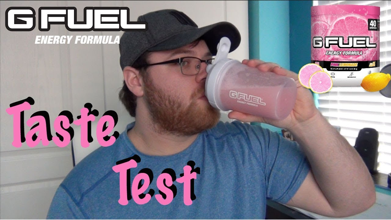 Pink Lemonade GFuel (Taste Test)