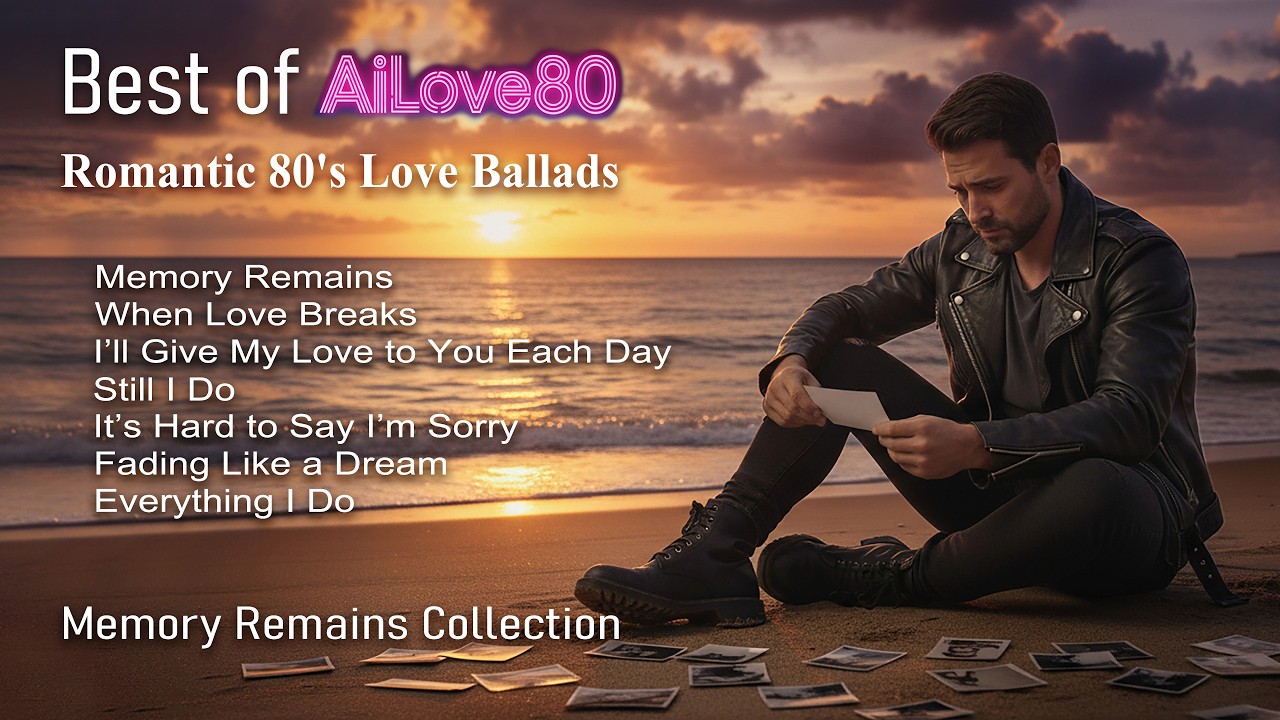 ✨Best of AiLove80 | Romantic 80's Love Ballads | Memory Remains Collection ❤️