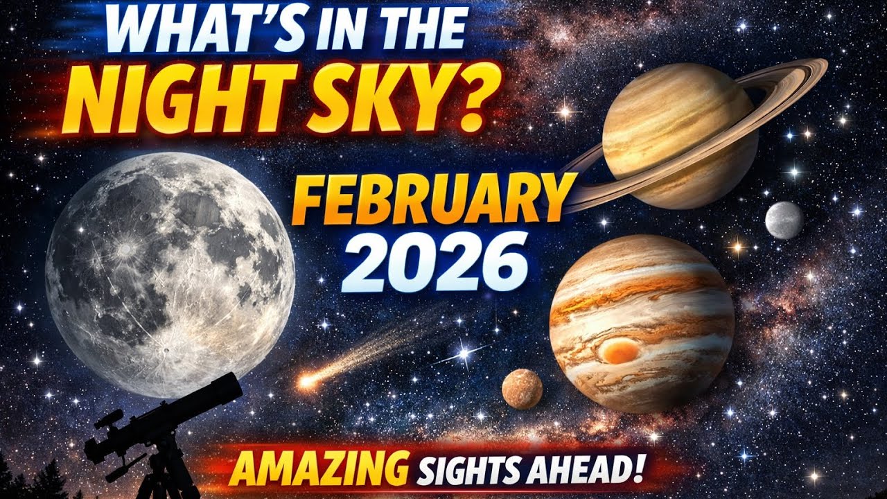 WHAT'S IN THE NIGHT SKY - FEBRUARY 2026