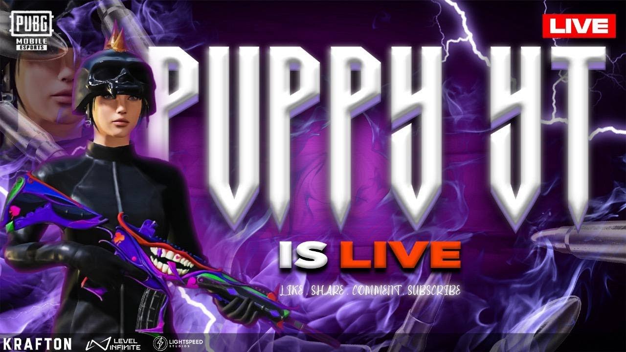 PUBG MOBILE RUSH GAME PLAY  LIVE 🔴 |  IamPuppyYT  |#pubgmobile #pubg #pubglive #pubgtamillive