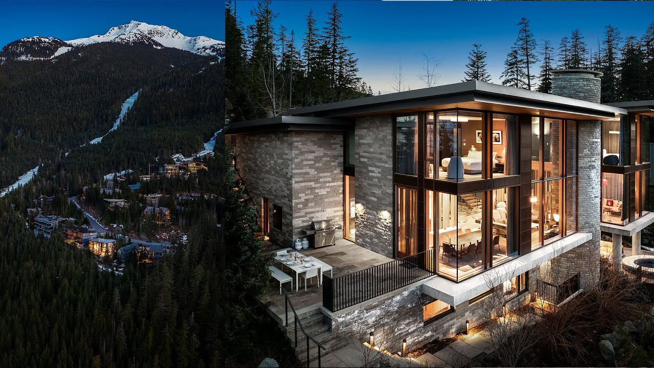 INSIDE A $13M WHISTLER SKI-IN/SKI-OUT CHALET | LUXURY MOUNTAIN RETREAT