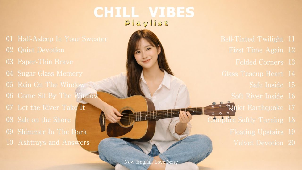 2026慵懒氛围歌单 🍂🎵| New English Love Song That Feel Deep | First Time Again，Paper-Thin Brave，Safe Inside