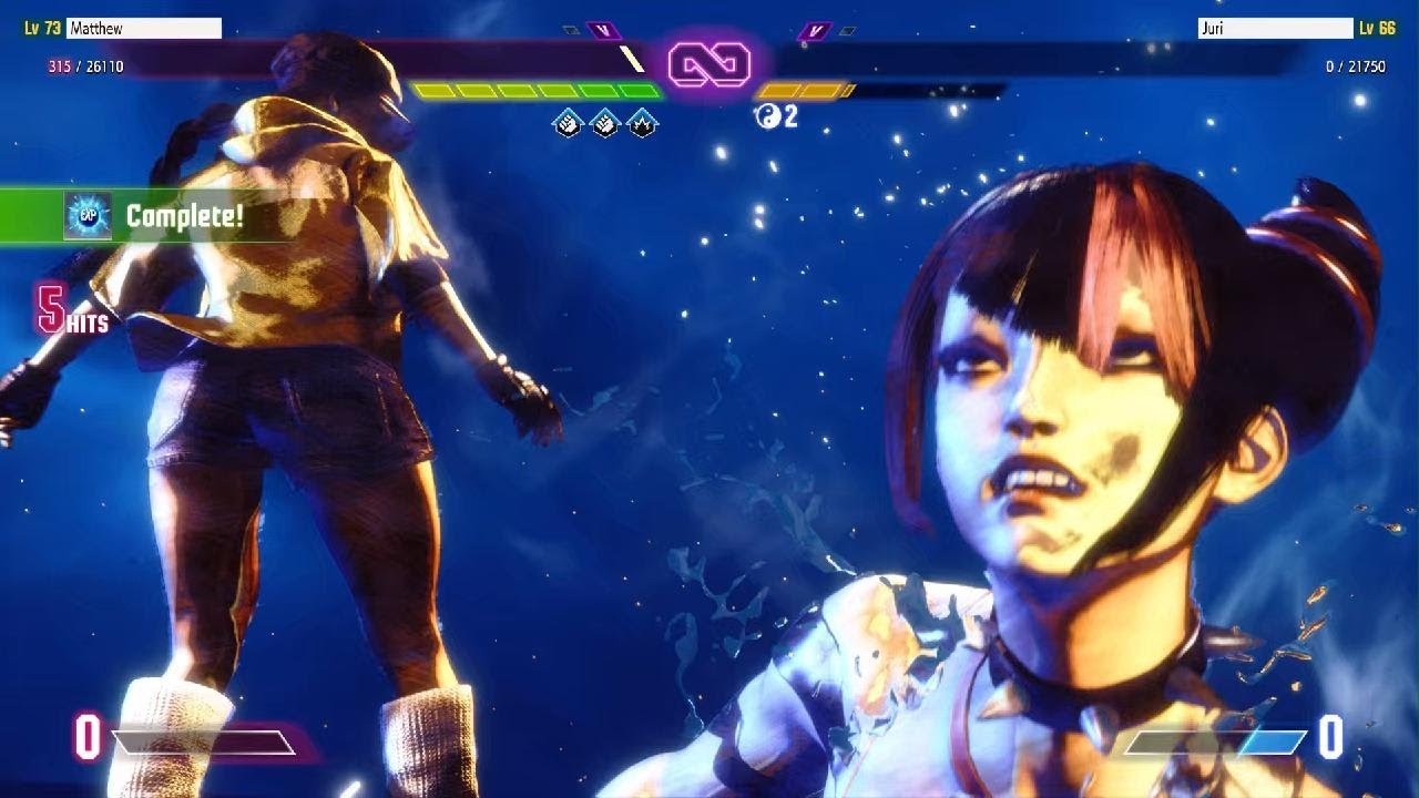 Street Fighter 6 Master Matches (vs. Juri)