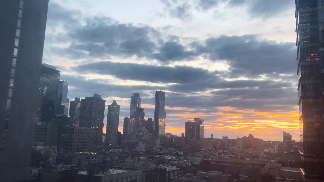 NYC Sunset Skyline - May 2, 2026