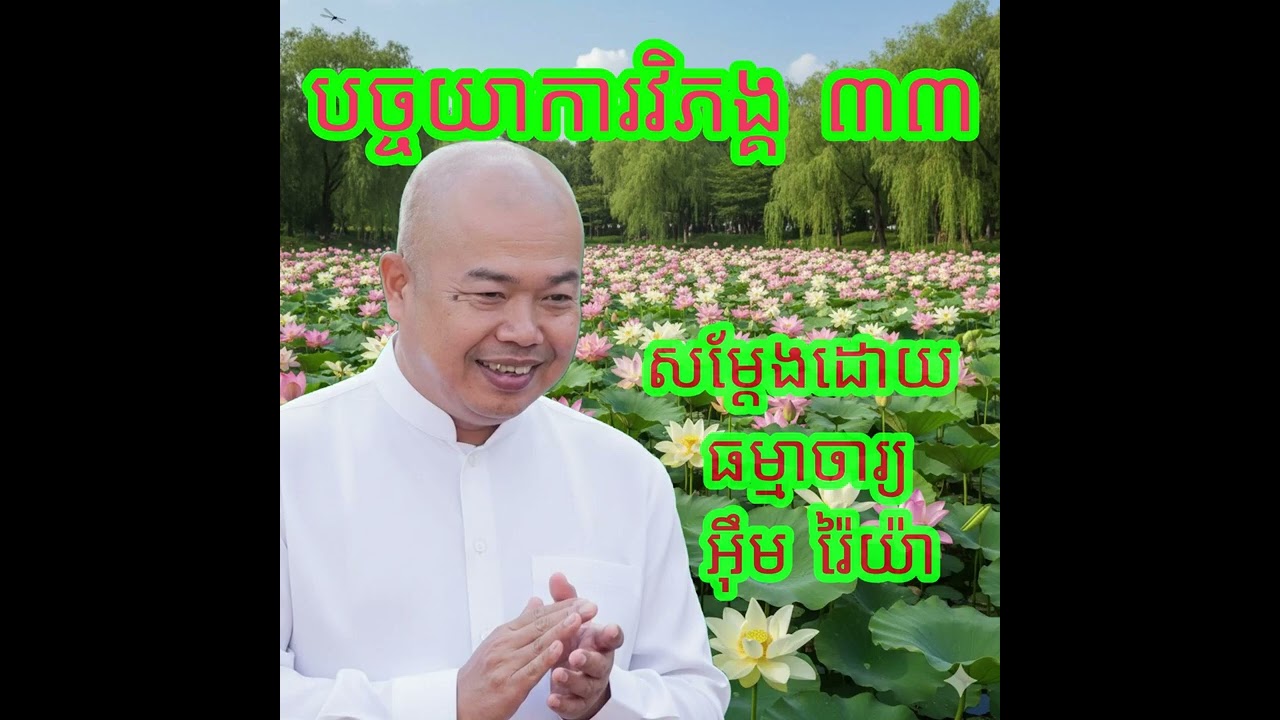 បច្ចយាការវិភង្គ ឬបដិច្ចសមុប្បាទធម៌​ ៣៣ #ព្រះធម៍ #ធម៌អប់រំចិត្ត #ធម៌ទេសនា #ធម្មទានអប់រំចិត្ត