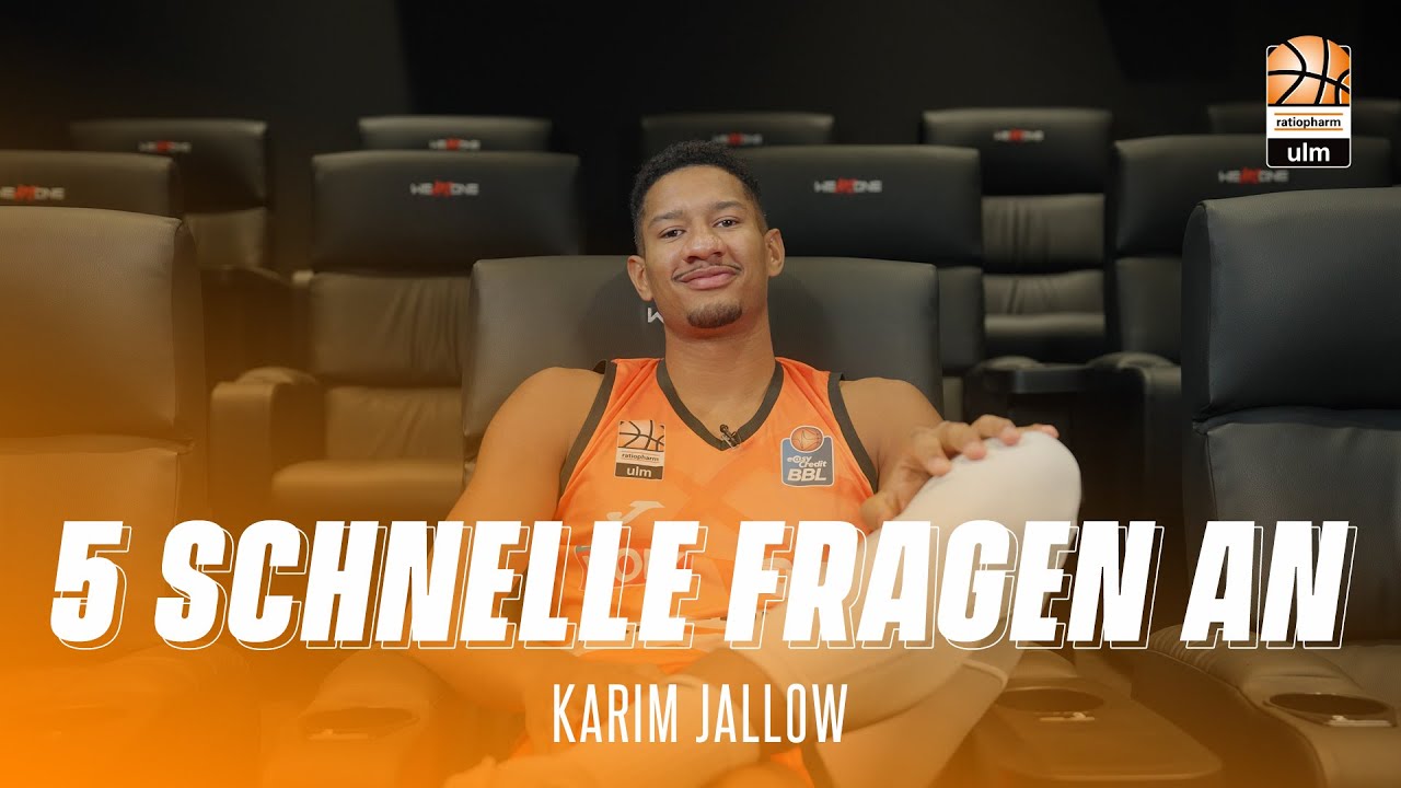 5 schnelle Fragen an Karim Jallow 🎥🧡