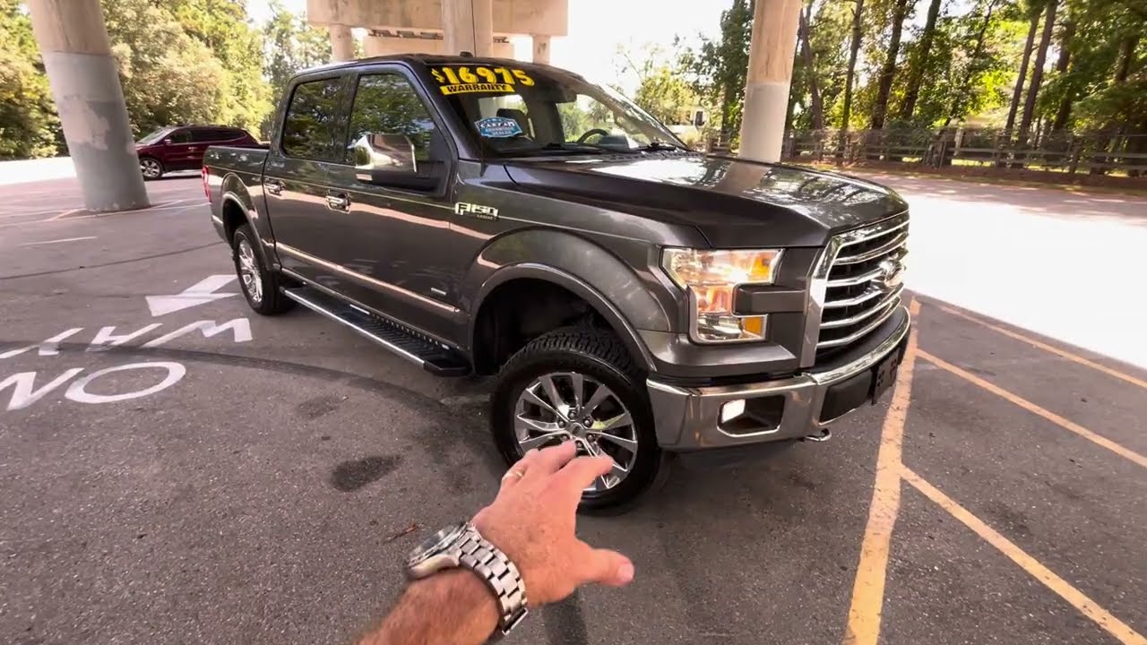 FORD F-150 LARIAT FX-4 Off-Road Edition 2016 года | ВСЕГО 16 975 долларов США. Состояние: тур в М...