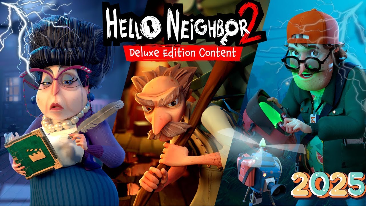 Hello Neighbor 2 – All DLCs Full Gameplay (Late Fees Library, Back to School)