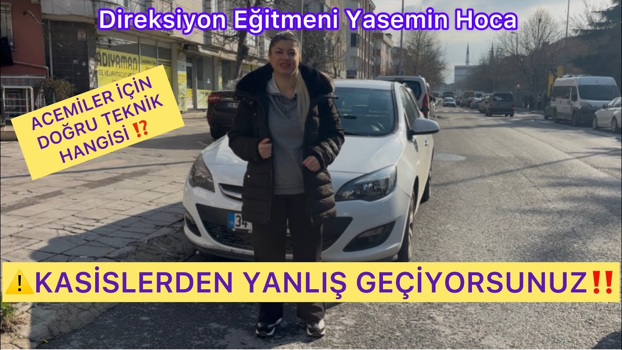 ⚠️2 DAKİKADA KASİSLERDEN DOĞRU GEÇMEYİ ÖĞREN ✅ BU HATAYI YAPIYORSAN ARACIN ZARAR GÖRÜR‼️