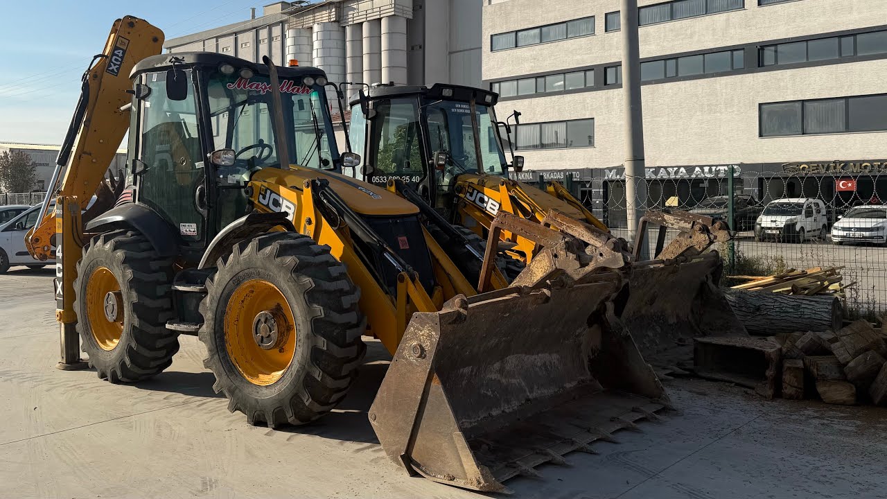 KOCAMAN TEKERLİ JCB 4CX KEPÇE ALDIM 
