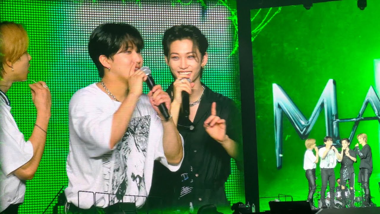 220714 Stray Kids - Rap Team Ment 4K Seattle Day 1 Fancam MANIAC TOUR Live Climate Pledge Arena SKZ