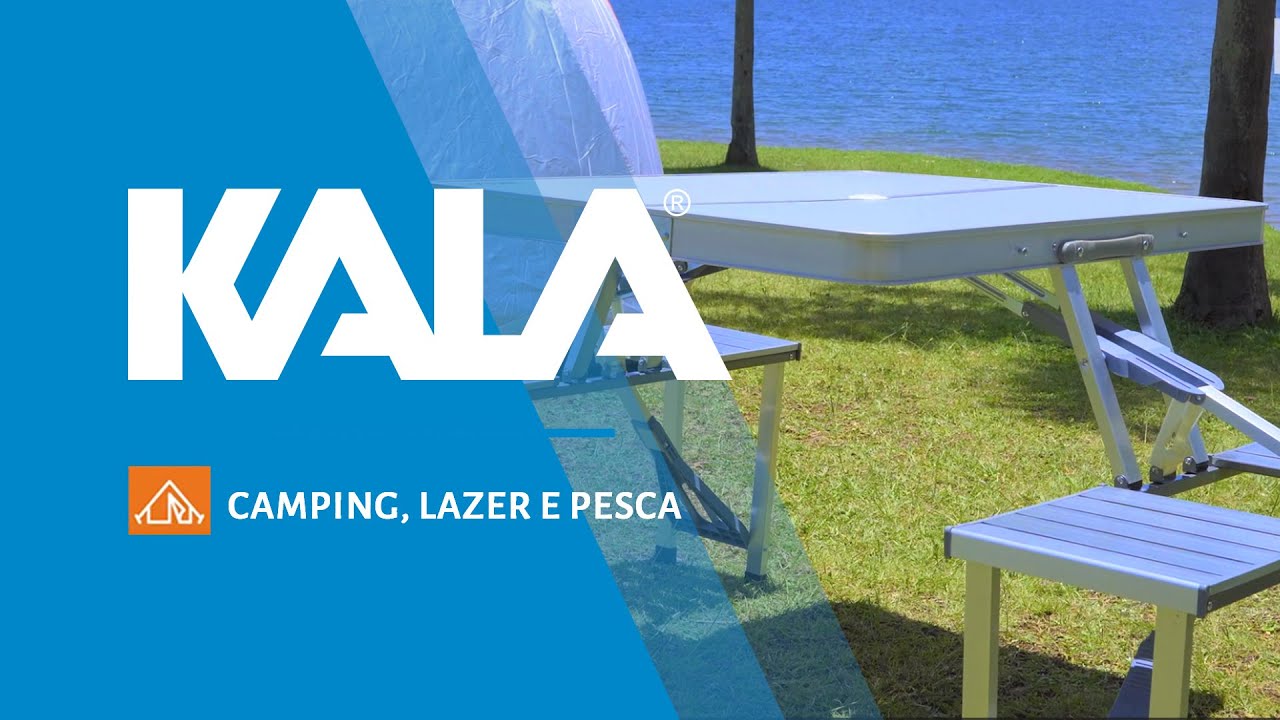 MESA DOBRÁVEL | KALA CAMPING, LAZER E PESCA