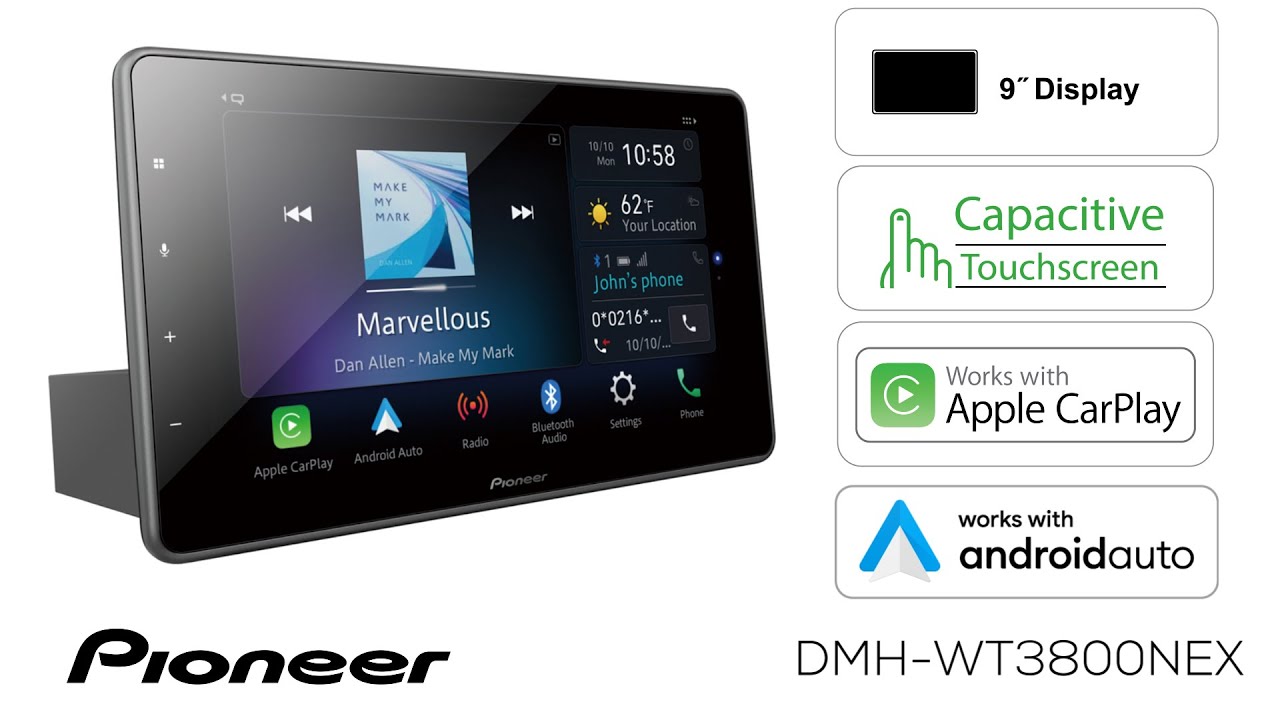 Pioneer DMH-WT3800NEX - What's in the box?